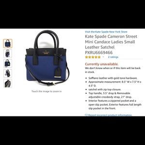 Kate Spade Mini Candace Crossbody. Never Used